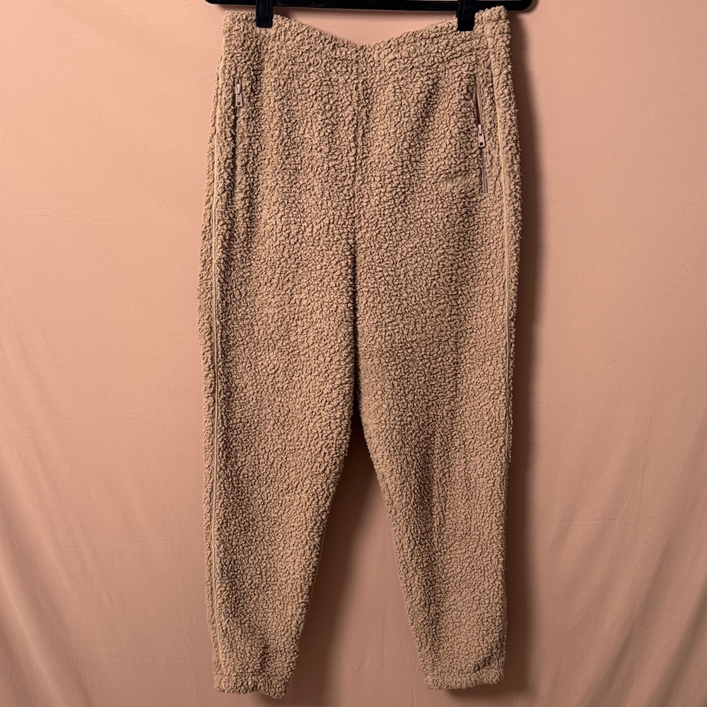 SKIMS Brown (Camel) Teddy Joggers
